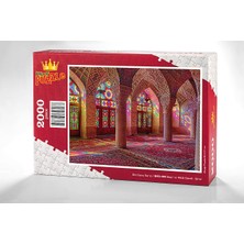 King Of Puzzle Nasır El-Mülk Camii Şiraz Ahşap Puzzle 2000 Parça (DI53-MM)