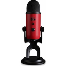 Blue Yeti USB Microphone - Satin Red