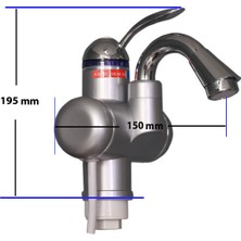 Sıcak Musluk Elektrikli Sıcak Musluk Ani Su Isıtıcı Termal Şofben Musluk