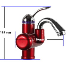 Sıcak Musluk Elektrikli Sıcak Musluk Ani Su Isıtıcı Termal Şofben Musluk