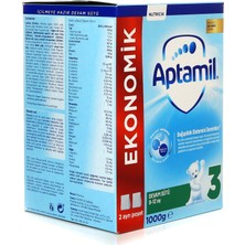 Aptamil 3 Ekonomik Paket Devam Sütü 1000 gr 9-12 Ay