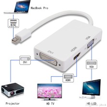 Mobitell USB Type-C To VGA/HDMI Adaptör 3in1