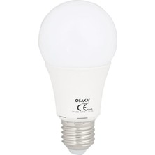 Osaka Light 12W A60 LED Ampul E27 Beyaz 3'lü LED101 3