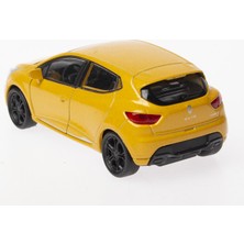 Welly 1:36 Ölçek Diecast Çek-Bırak Renault Clio Rs -Sarı