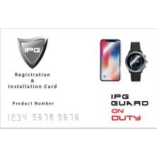 IPG Garmin Fenix 6/6 Pro/6 Sapphire Multispor GPS Akıllı Saat Ekran Koruyucu - (2 Adet)