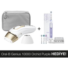 Braun IPL Silk-expert Pro PL5117 + Oral-B Genius 10000 Orchid Purple Şarj Edilebilir Diş Fırçası