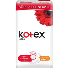 Kotex Ultra Dörtlü Normal Hijyenik Ped 28'li