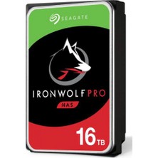 Seagate IronWolf Pro 16TB 3.5" Internal NAS Hard Disk ST16000NE000