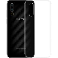 Microcase Meizu 16S Ultra İnce 0.2 mm Soft Silikon Kılıf - Şeffaf