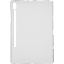 Microcase Samsung Galaxy Tab S6 T860 Tablet Silikon Soft Kılıf - Şeffaf
