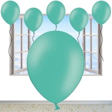 Balonevi Su Yeşili Balon 5 Adet