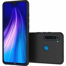 Microsonic Matte Silicone Xiaomi Redmi Note 8 Kılıf Lacivert