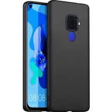 Microsonic Matte Silicone Huawei Mate 30 Lite Kılıf Siyah