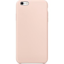 Microsonic Apple iPhone 6S Plus Kılıf Liquid Lansman Silikon Rose Gold