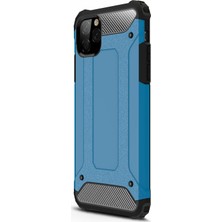 Microsonic Apple iPhone 11 Pro Max Kılıf Rugged Armor Mavi