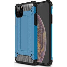 Microsonic Apple iPhone 11 Pro Max Kılıf Rugged Armor Mavi