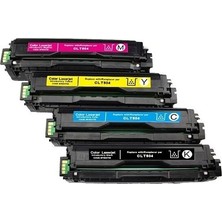 Yüzdeyüz Toner Samsung Clp-415/Clp-415N/Clp-415Nw/Clx-4195/Sl-C860 4 Renk Set Muadil Toner