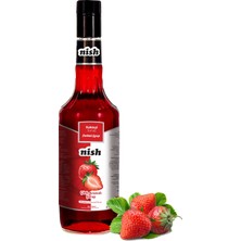 Nish Çilek Aromalı Şurup 700 ml