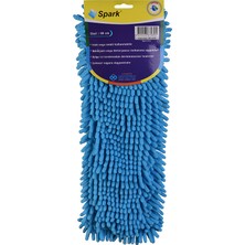 Spark Teleskopik Mop Plastik 40 cm Yedek Mavi