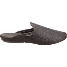 Ceyo Pierro - 7 Günlük Damatlık Çeyiz Ev İçi Erkek Terlik Kahverengi