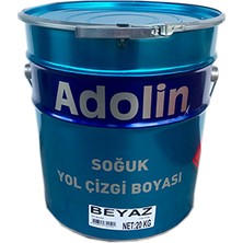 Adolin Soğuk Yol Çizgi Boyası Beyaz 20 kg