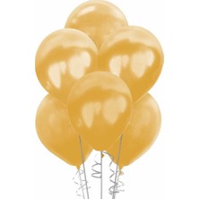 Kikajoy Altın Metalik Balon 100'lü