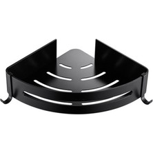 Venezia Dekoratif Banyo Köşe Rafı ve Şampuanlık