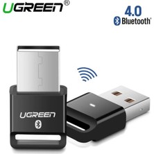 Schulzz Ugreen Mini Adaptör Dongle Bluetooth 4.0 USB Alıcı/Verici - Siyah