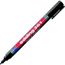 Edding Tahta Kalemi 10 Adet Siyah Renk İnce Uçlu Kokusuz ve Sağlığa Zararsız