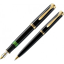 Pelikan Dolma + Tükenmez Kalem Souveran Mk600 Siyah