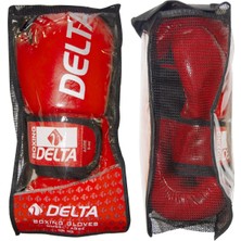 Delta Agre Deluxe PU Dura-Strong Boks Eldiveni