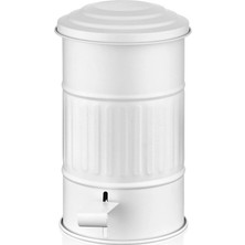 The Mia Çöp Kovası Banyo - Beyaz