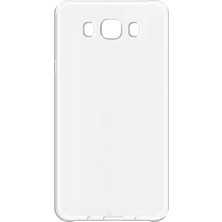 Tekno Grup Samsung Galaxy J7 2016 Silikon Kılıf Şeffaf + Nano Ekran Koruyucu Şeffaf