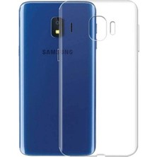 Tekno Grup Samsung Galaxy J2 Core Silikon Kılıf Şeffaf + Cam Ekran Koruyucu Şeffaf