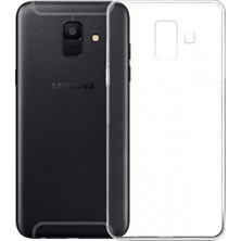 Tekno Grup Samsung Galaxy A6 2018 Silikon Kılıf Şeffaf Şeffaf