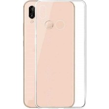 Tekno Grup Samsung Galaxy A20s Silikon Kılıf Şeffaf + Nano Ekran Koruyucu Şeffaf