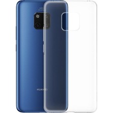 Tekno Grup Huawei Mate 20 Pro Silikon Kılıf Şeffaf Şeffaf