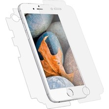 Tekno Grup Apple iPhone X Silikon Kılıf Şeffaf + Full Body Ekran Koruyucu 360 (Ön-Arka) Şeffaf