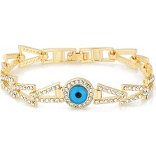 Forentina Sarı Nazar Boncuklu Bileklik Ps0878