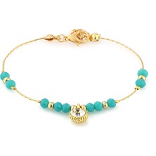 Forentina Mavi Taşlı Tektaş Bileklik Ps0892