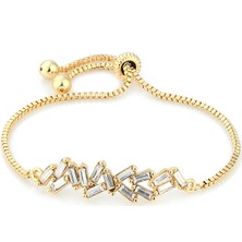 Forentina Baget Taşlı Asansörlü Bileklik Ps0899