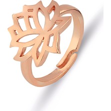 Forentina Bayan Rose Ayarlanabilir Rose Yüzük Ps0849
