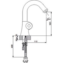 Newarc Tekno Termostatik Lavabo Bataryası