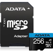 Adata 256GB microSDXC UHS-I Hafıza Kartı AUSDX256GUICL10A1-RA1