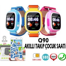 Teknofonik Akıllı Çocuk Saati GPS Takip Q90/2019 Sim Kartlı - Lacivert