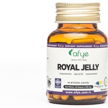 Afye Royal Jelly Arı Sütü Liyofilize 60 Kapsül 550 Mg