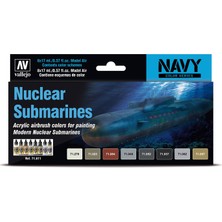 Vallejo Model Air Set: Nuclear Submarines (8)