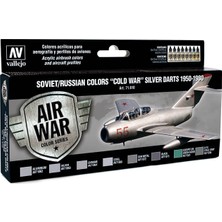 Vallejo Model Air Set:Soviet/Russian Colors "Cold