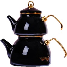 Bondy Keyfi Ala Emaye Çaydanlık