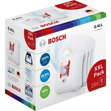 Bosch GALL G Tipi Uyumlu Elektrikli Süpürge Toz Torbası 16'lı Paket (%100 İthal A+ Kalite)